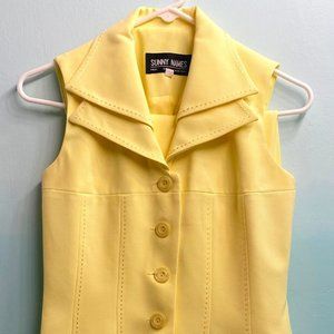 *On Hold* Pastel Yellow Sunny Names Pants Suit